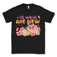 Black his mercies are new every morning lamentations 3 2 Classic Tee - JahusDesignShop