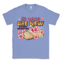 Colony Blue his mercies are new every morning lamentations 3 2 Classic Tee - JahusDesignShop