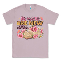 Lilac his mercies are new every morning lamentations 3 2 Classic Tee - JahusDesignShop
