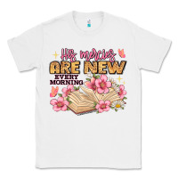 White his mercies are new every morning lamentations 3 2 Classic Tee - JahusDesignShop