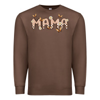 Chestnut retro mama Premium Sweatshirt - MaliasSmallBusiness