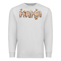 Dove Grey retro mama Premium Sweatshirt - MaliasSmallBusiness