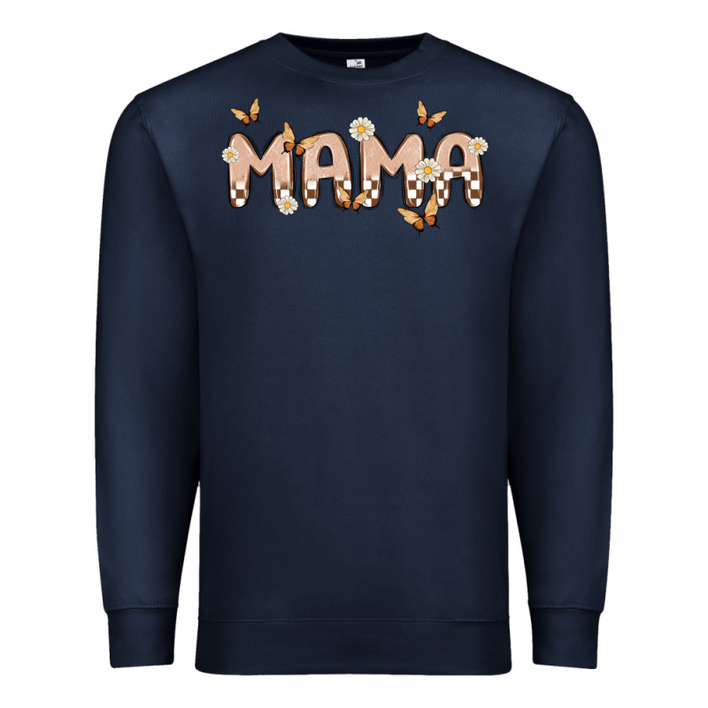 Retro Mama Premium Sweatshirt by MaliasSmallBusiness | Teevron