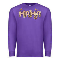 Purple retro mama Premium Sweatshirt - MaliasSmallBusiness