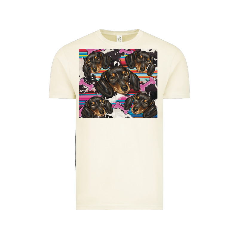 Dachshund Vintage Tee by BarkalooDesign | Teevron