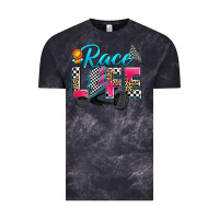 Cloud Black race life Vintage Tee - Zillion Design Studio