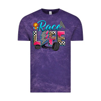 Cloud Purple race life Vintage Tee - Zillion Design Studio