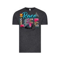 Vintage Black race life Vintage Tee - Zillion Design Studio