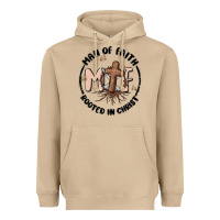 Mushroom man of faith Heavyweight Hoodie - MaliasSmallBusiness