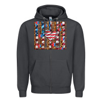 Smoke western usa flag heart and stars tumbler Zipper Hoodie - Artiststas
