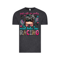 Vintage Black just call me pretty and take me racing Vintage Tee - Zillion Design Studio
