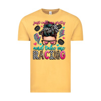 Vintage Mustard just call me pretty and take me racing Vintage Tee - Zillion Design Studio