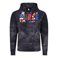 Cloud Black American nurse Vintage Hoodie - Zillion Design Studio