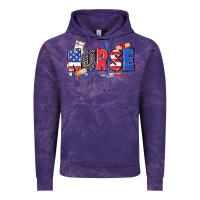 Cloud Purple American nurse Vintage Hoodie - Zillion Design Studio