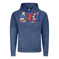 Vintage Denim American nurse Vintage Hoodie - Zillion Design Studio