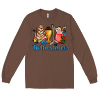 Chestnut tis the season hockey and Christmas Long Sleeve Tee - AdoDesignShop