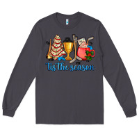 Smoke tis the season hockey and Christmas Long Sleeve Tee - AdoDesignShop
