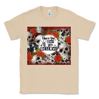 Mushroom have the day you deserve skull and rose Classic Tee - JahusDesignShop