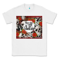 White have the day you deserve skull and rose Classic Tee - JahusDesignShop