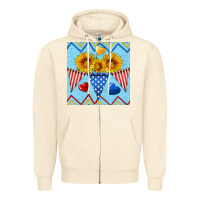 Sandshell patriotic celebration Zipper Hoodie - BundleAndBundleShop