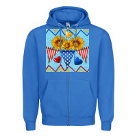 True Royal patriotic celebration Zipper Hoodie - BundleAndBundleShop