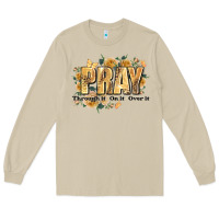 Mushroom pray through it on it and over it Long Sleeve Tee - JahusDesignShop