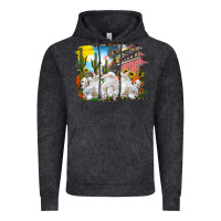 Vintage Black Easter Farm With Bunnies Vintage Hoodie - RanaPortraitStore