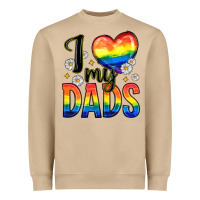 Mushroom i love my dads Heavyweight Sweatshirt - Zillion Design Studio