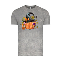 Cloud Rock Kids Pumpkin with Halloween Vintage Tee - texasbilliewilder