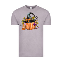 Vintage Zinc Kids Pumpkin with Halloween Vintage Tee - texasbilliewilder