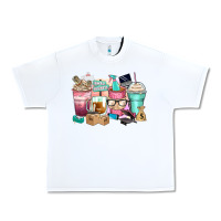 White small business coffee cups Urban Heavy Tee - Zillion Design Studio