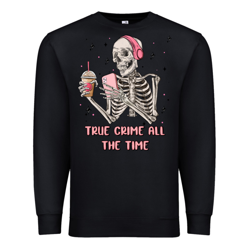 True Crime All The Time Premium Sweatshirt by MaliasSmallBusiness | Teevron