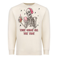 Sandshell true crime all the time Premium Sweatshirt - MaliasSmallBusiness