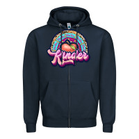 Navy kinder Zipper Hoodie - JahusDesignShop