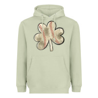 Matcha baseball distressed shamrock Heavyweight Hoodie - MaliasSmallBusiness