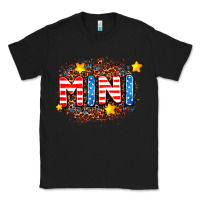 Black usa mini  leopard background Classic Tee - AdoDesignShop