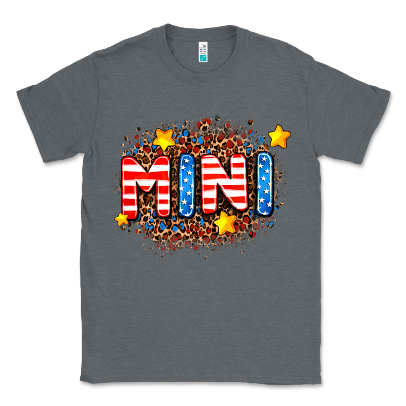 Usa Mini  Leopard Background Classic Tee by AdoDesignShop | Teevron