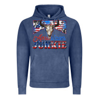Vintage Denim American junkie Vintage Hoodie - Zillion Design Studio
