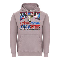 Vintage Zinc American junkie Vintage Hoodie - Zillion Design Studio
