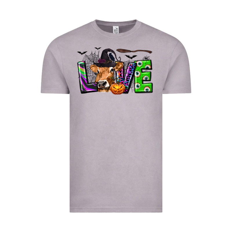 Love Halloween Cow Vintage Tee by texasbilliewilder | Teevron