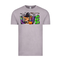 Vintage Zinc Love Halloween Cow Vintage Tee - texasbilliewilder
