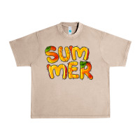 French Oak summer mango Urban Heavy Tee - BarkalooDesign