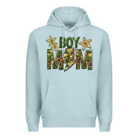 Blue Mist Boy Mom Premium Hoodie - BundleAndBundleShop