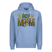 Colony Blue Boy Mom Premium Hoodie - BundleAndBundleShop