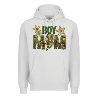 Dove Grey Boy Mom Premium Hoodie - BundleAndBundleShop