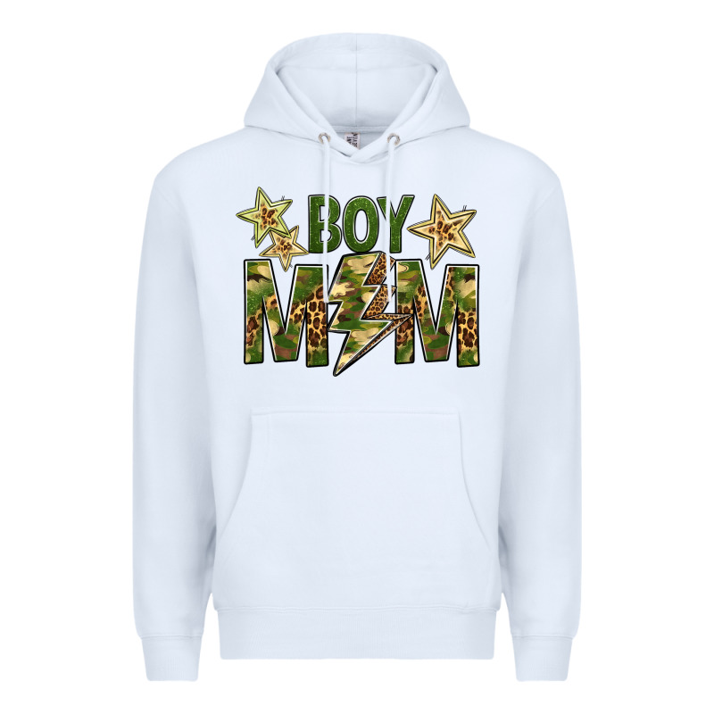 Boy Mom Premium Hoodie by BundleAndBundleShop | Teevron