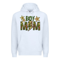White Boy Mom Premium Hoodie - BundleAndBundleShop