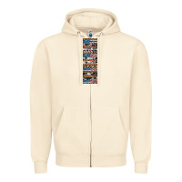 Sandshell usa flag and western patterns  penwraps Zipper Hoodie - Artiststas