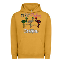 Pigment Peanut Butter Merry Flocking Christmas Urban Hoodie - Bettercallsaul