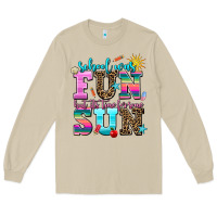 Mushroom school was  fun but its time for some  sun Long Sleeve Tee - AdoDesignShop